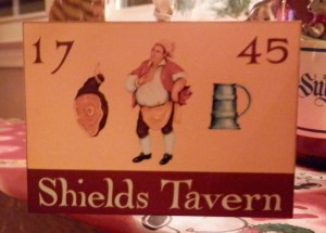 Shields Tavern Christmas Ornament