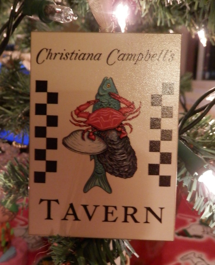 Christiana Campbell's Tavern Christmas Ornament